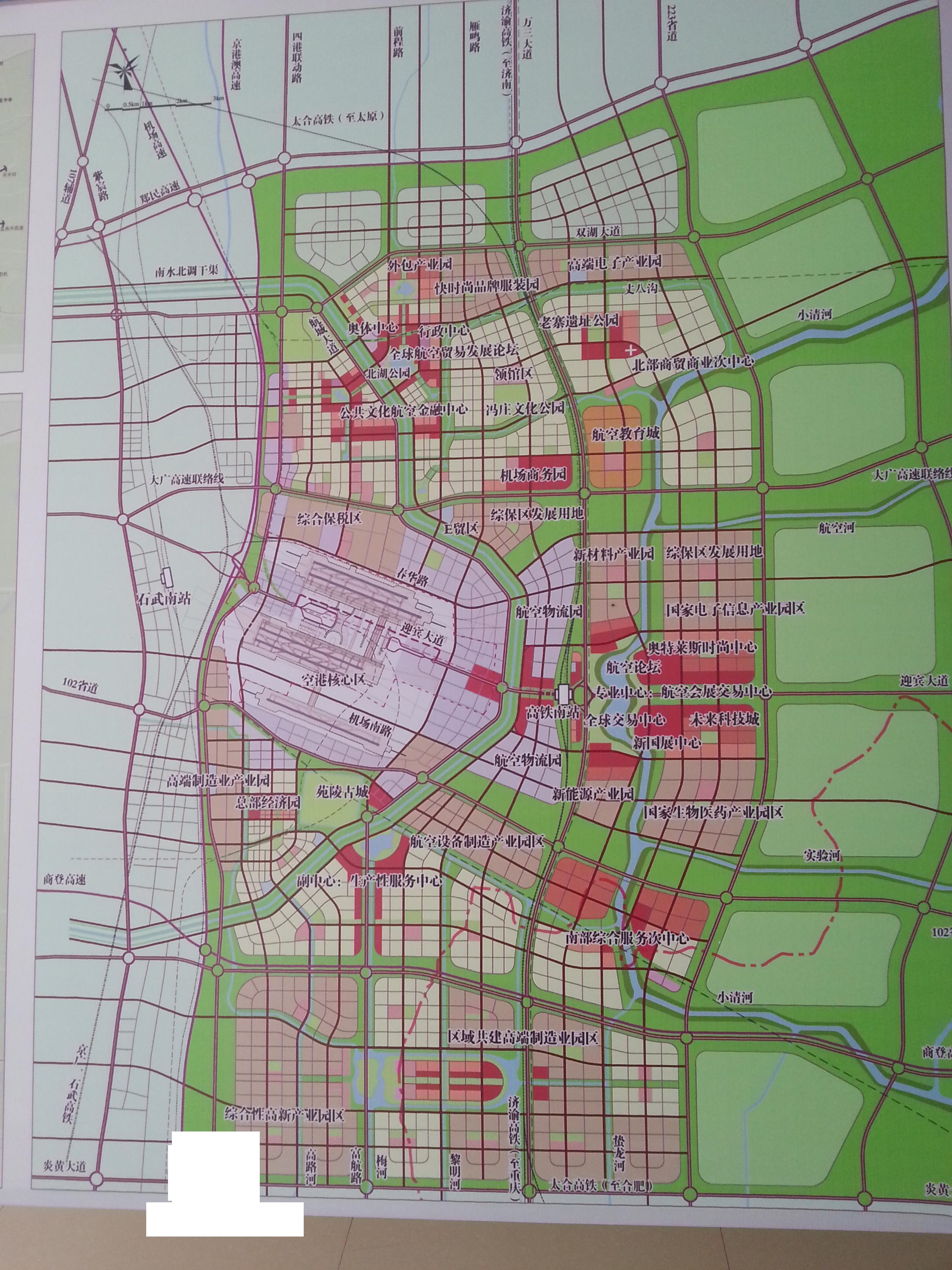 鄭州航空港區(qū)最新地圖，時代騰飛的核心區(qū)域